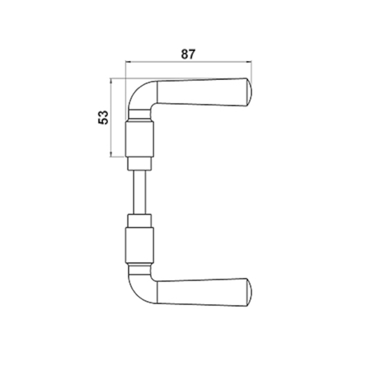 Türdrücker-Messing-DG07_GENON 87_Zeichenwelt der Griffe