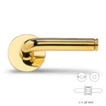 Rosetten cc38mm, Verdeckte Schrauben auf einer Seite