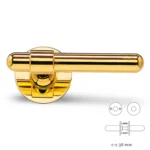 Rosetten cc38mm, Verdeckte Schrauben auf einer Seite