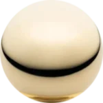 Poliertes Messing Unlackiert